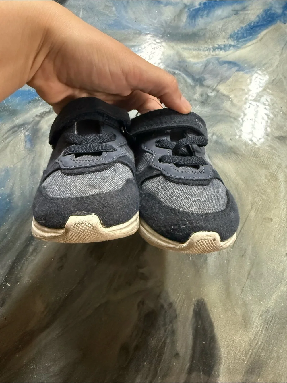 Osh Kosh Navy Blue Sneakers
